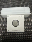 1917 mercury dime