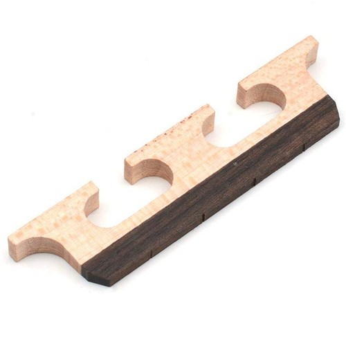 Piezas de instrumento de cuerda de puente de repuesto de banjo de 4 cuerdas de madera de rosa P4A94686 - Imagen 2 de 6