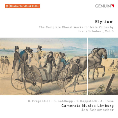 Franz Schubert Elysium: The Complete Choral Works for Male Voices By Franz. (CD)