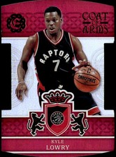 2016-17 Panini Excalibur #27 Kyle Lowry Coat of Arms E1