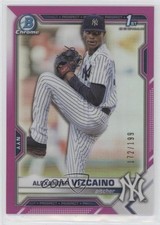 2021 Bowman Chrome Prospects Fuchsia Refractor 172/199 Alexander Vizcaino 06ee