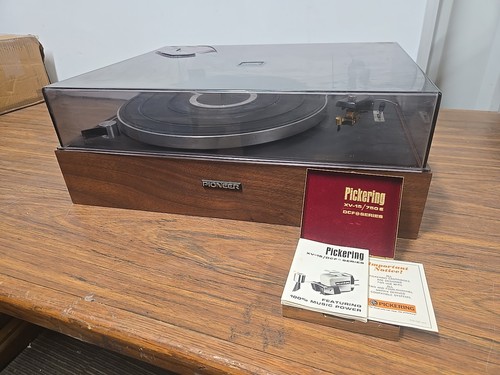 Pioneer PL-11A Stereo Turntable, Pickering XV-15 Cartridge, Tested Working