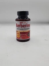 Vital Herbal Berberine with Ceylon Cinnamon - 3400 mg - 90 capsules - Exp 08/27