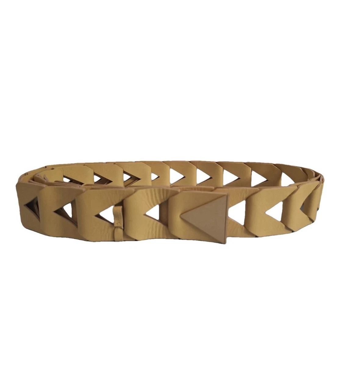 Bottega Veneta French Cutout Leather Belt Bottega Veneta – Bottega Veneta Intrecciato Leather Belt in  main image 4