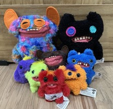Fuggler Chaos Crew Zuru Lot Of 8 Grin Grin Indecisive Monster Baby Keychain 2024