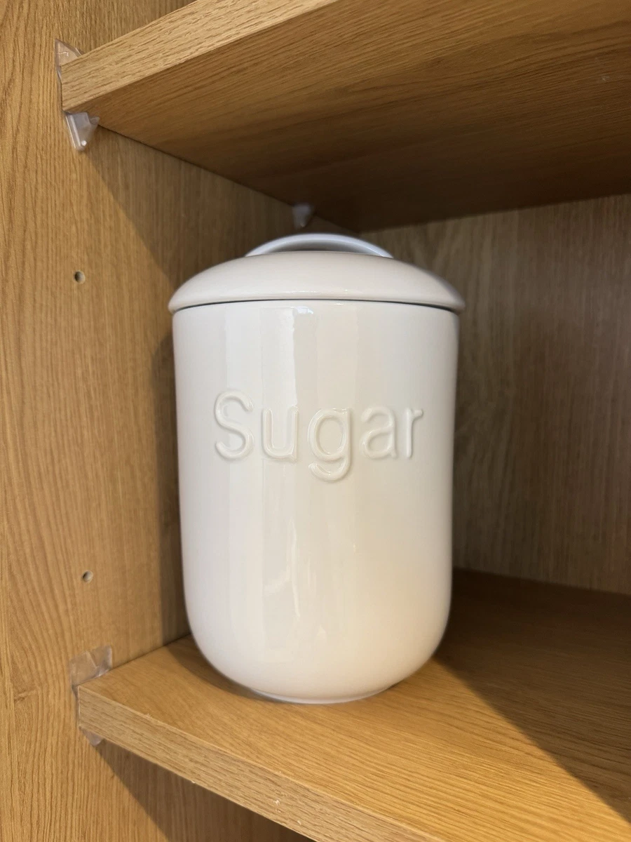 Glazen afsluitbare pot met klapdeksel - herbruikbare ronde container voor het met de hand wassen
