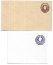 THREE KING GEORGE VI UNUSED POSTAL STATIONERY COVERS + FRONT MY REF 1476