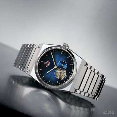 Ruhla 1929 Space Control Automatik Herrenuhr 4866M-3 Blau