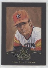 2002 Donruss Diamond Kings Gold Foil 10/100 Nolan Ryan #139 HOF e8a