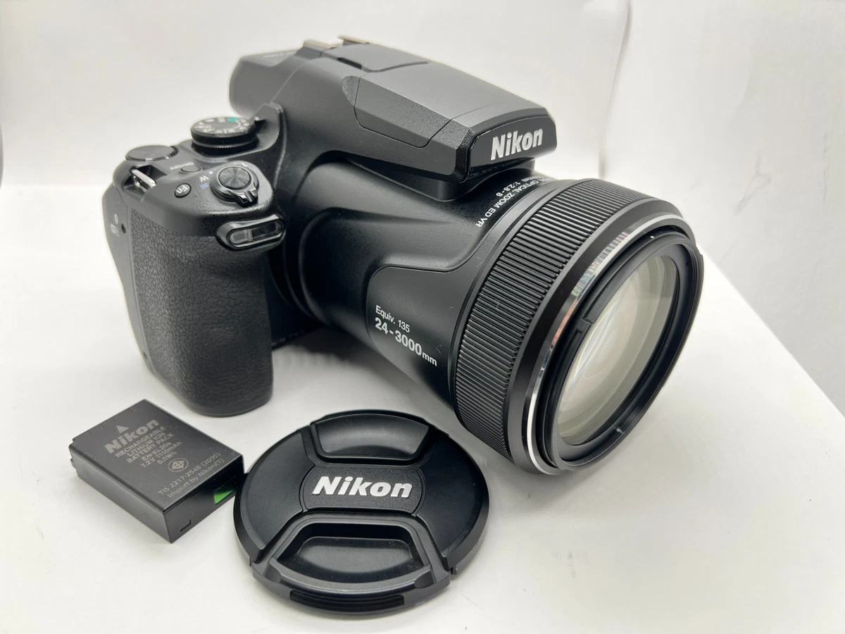 Nikon Coolpix P1000 – Zoom X125 24-3000mm – Bridge Ultra-puissant – Neuf