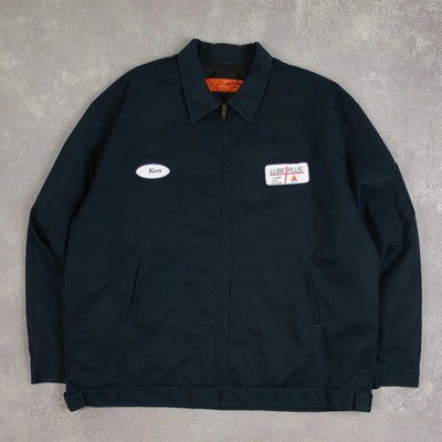 Red Kap Vintage Lube Plus Harrington Workwear Jacke 2XL Herren Navy Blue Company