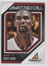 2013-14 Panini Pinnacle Awaiting the Call Chris Bosh #13 HOF 1u0