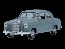 Mercedes-Benz 180D Ponton W120 1954 Grey 1:43 Diecast Model Car