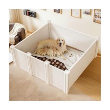 Whelping Box for Large Breed Dogs, Whelping Box for Puppies, PVC Puppy Plaype...