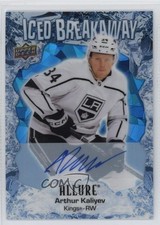 2023-24 Upper Deck Allure Iced Breakaway Auto Arthur Kaliyev #IB-7 Auto 0cv