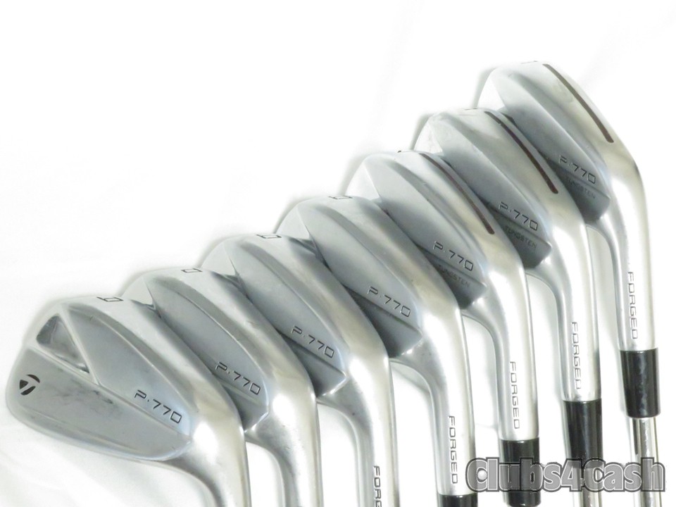 Fers TaylorMade P770 2023 5-P + Aw - Shafts KBS Tour Lite Regular Flex - Occasion Bon état