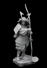 1/24 Resin Figure Model Kit Ancient Japanese Samurai Miniature Diorama Statue