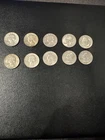 Lot (10) 1964 Quarters