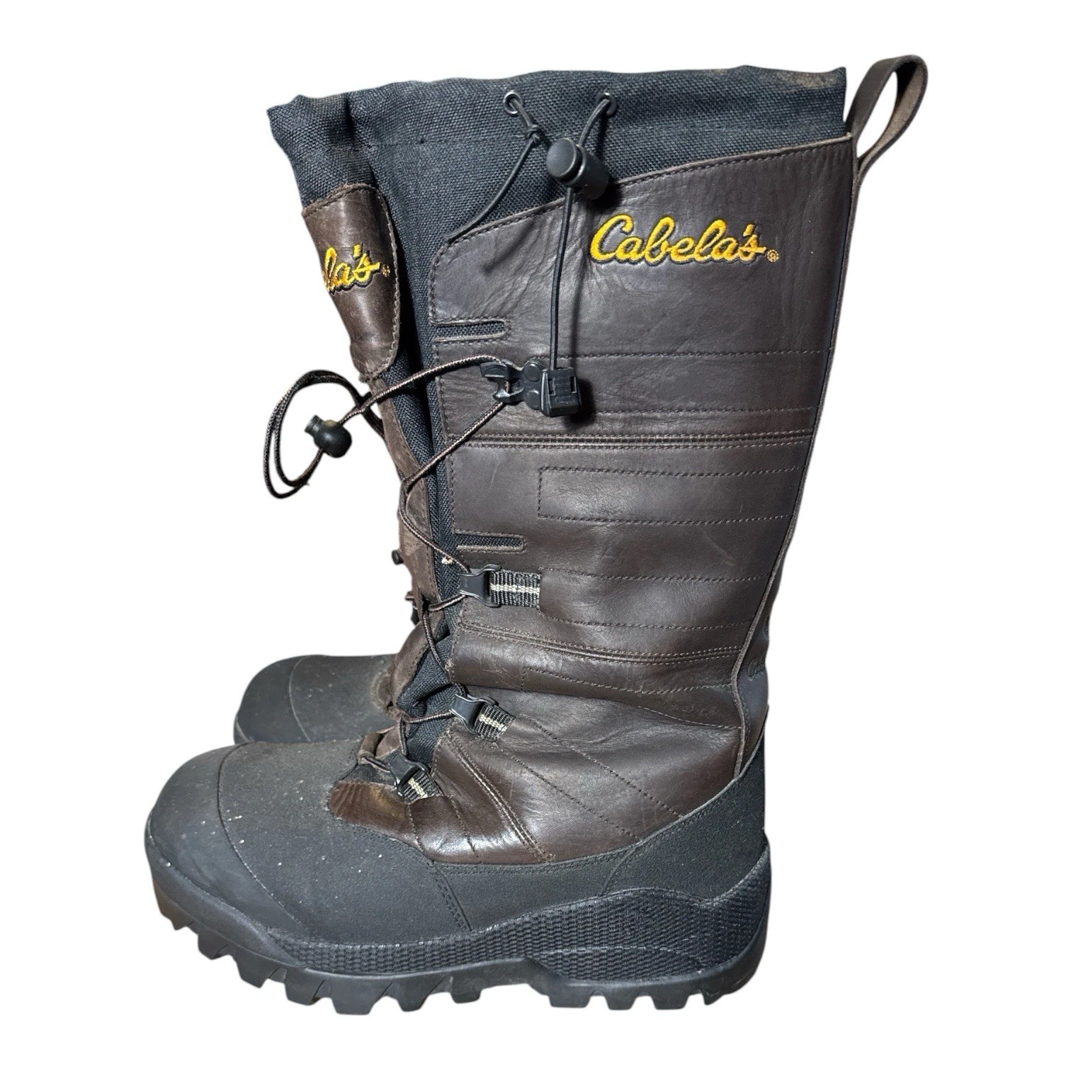 Cabela’s Trans Alaska lll Pac boots Men 10 Thinsulate 2000g Extreme Cold Hunting
