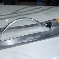 Melnor Metal Oscillating Lawn Garden Watering Sprinkler Aluminum Heavy Duty Pro