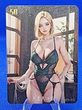 Android 18 Dragonball Z Dragon SR-20 Charming Girl Set Waifu Goddess Story Karte