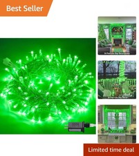 St Patricks Day Decorations, Connectable 100 LED St Patricks Day Lights, 8 Mo...