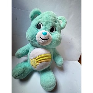 Care Bears Wish Bear Plush Mint Green Shooting Star Stuffed Animal Toy