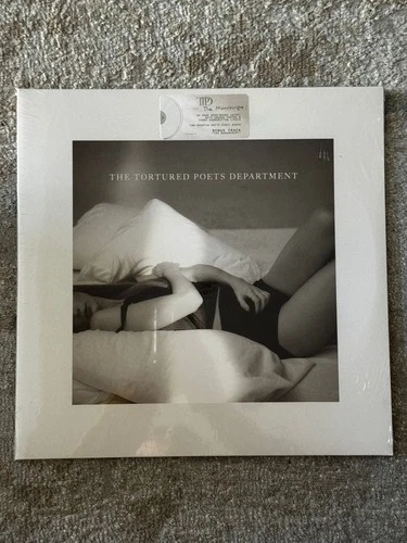 Taylor Swift Tortured Poets Department 2 Phantom Clear Vinyl Lp's & bonus track