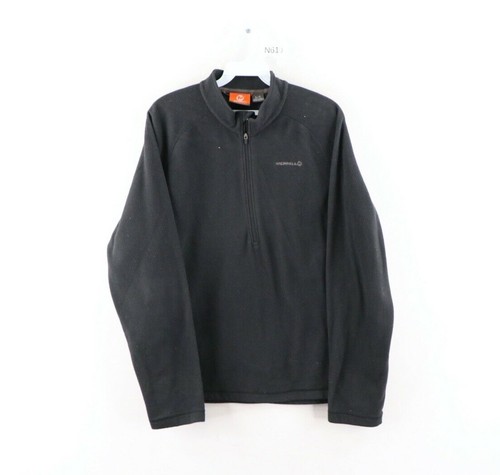 Merrell Mens Small Spell Out Half Zip 