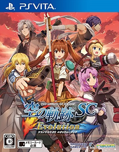 PS Vita The Legend of Heroes Trails in the Sky SC Evolution Japan PSV Game  Anime