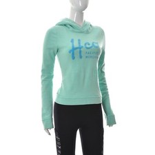 Hollister Donna DONNA Felpa con Cappuccio Active Sportswear Pullover Maglione...