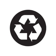 Recycle Symbol Recycling - Decal Sticker - Multiple Color & Sizes - ebn566