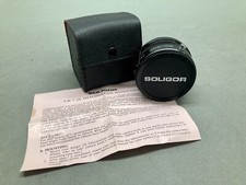 Soligor 2x Teleconverter to Fit M/MD Camera Lens Minolta Christmas