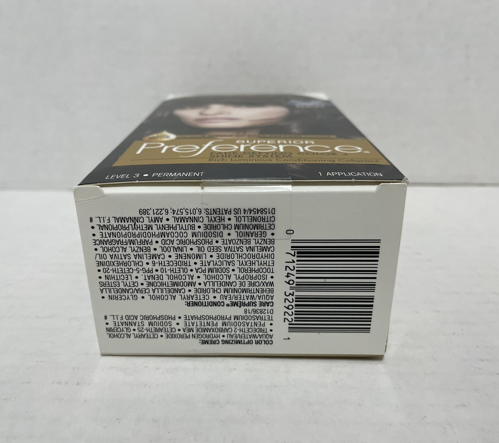 L'Oreal Paris Superior Preference Fade-Defying Shine Lv3 Permanent Hair Color 4C