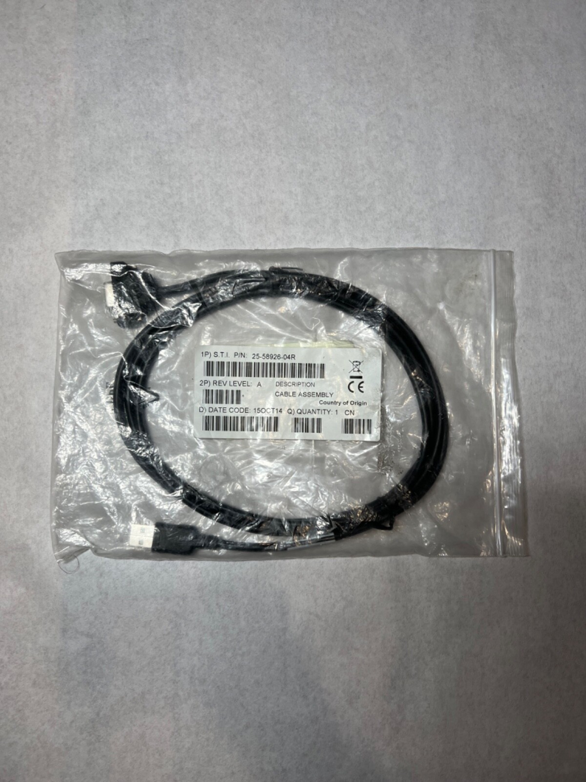 Motorola Symbol VC5090 Accessories P/N 257191904R Cable Assembly