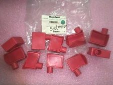 (10 PIECE LOT) 5728-025R QUICK CABLE 1/0-3/0 Red Left Elbow Terminal Protector