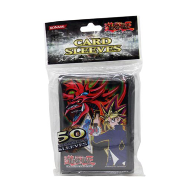 YuGiOh Yugi & Slifer Card Sleeves (50 Pack) | eBay