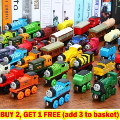 Holzeisenbahn Schienen Motoren Tenderwagen für Thomas & Friends BRIO kompat