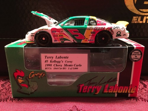TERRY LABONTE #5 Kellogg’s Corny 1998 RCCA 1/24 ELITE & 1/64 HO Car Diecast SET - Picture 9 of 10