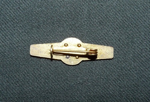 Original East Germany DDR Red Cross (gold) 30 Years Nursing Service Lapel Pin - Picture 2 of 2