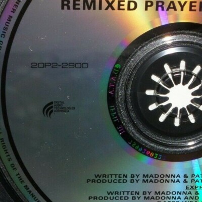 MADONNA REMIXED PRAYERS AUSTRALLIA CD LIKE A PRAYER EXPRESS