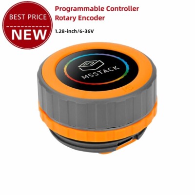 M5Stack M5Dial Pulling-through Knob Programmable Controller Rotary Encoder 1.28''