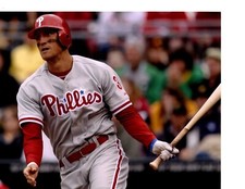HUNTER PENCE PHILADELPHIA PHILLIES  8X10 PHOTO  BASEBALL HOF USA 