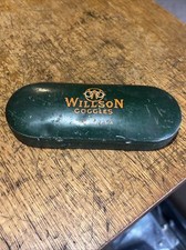Vintage Willson Safety Goggle Advertising Tin. Tin Only