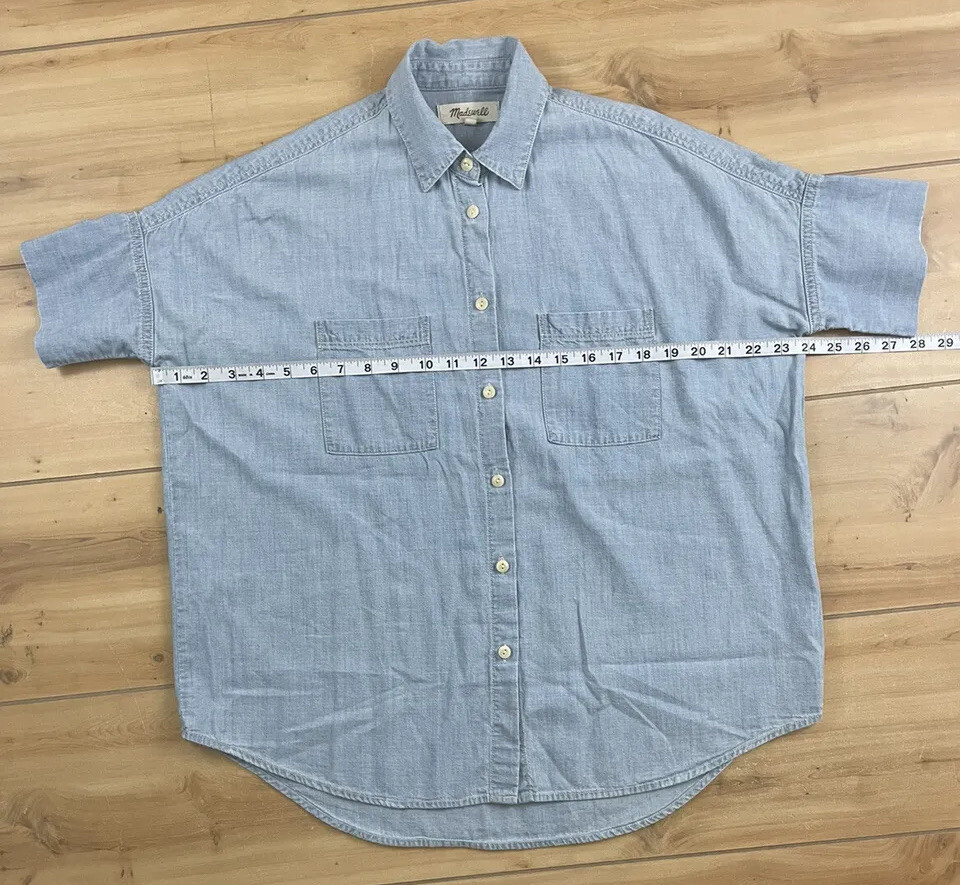 madewell chambray courier shirt