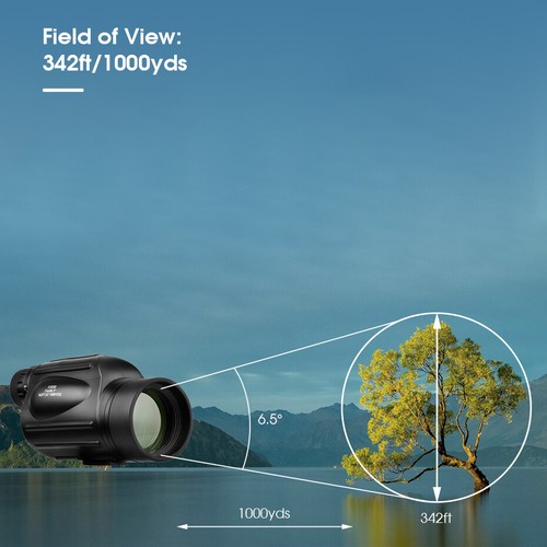 SVBONY SV49 13x50 Waterproof Monocular Compact Telescope Birding Observation - Picture 5 of 13