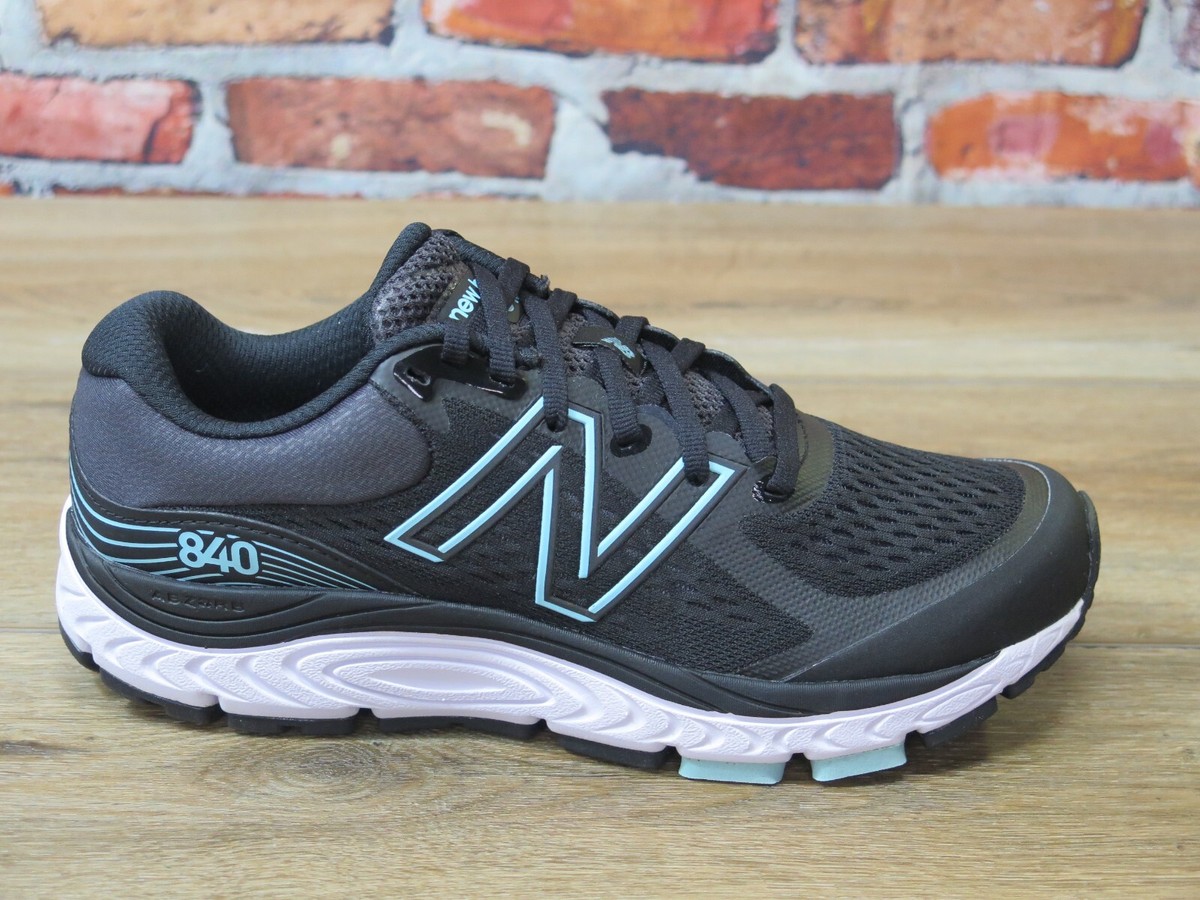 Women's New Balance 840v5 Walking/Running Shoe Black/Teal *W840BM5 sz 12 XW