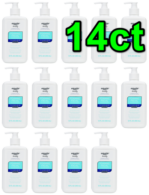equate cerave foaming cleanser