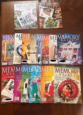 Lot Of 16 Memory Makers Scrapbook magazines 1996-1999 Including Premiere Issues
