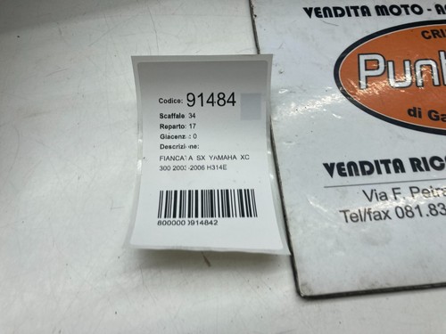 CARENA LATERAL IZQUIERDO YAMAHA XC 2003-2004-2005-2006 H134E - Imagen 6 de 6